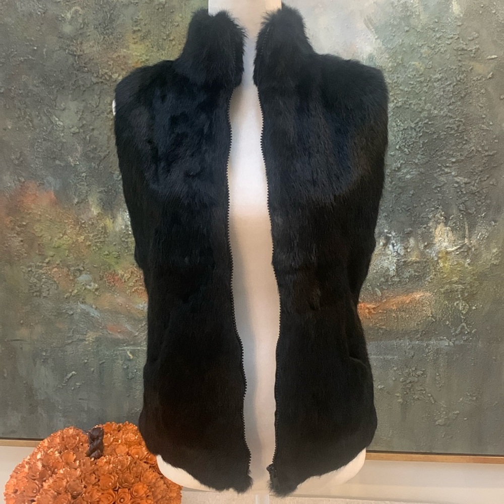Rabbit Fur/Sweater Vest